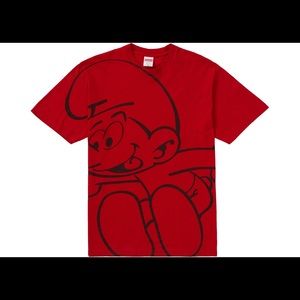 Supreme smurf tee